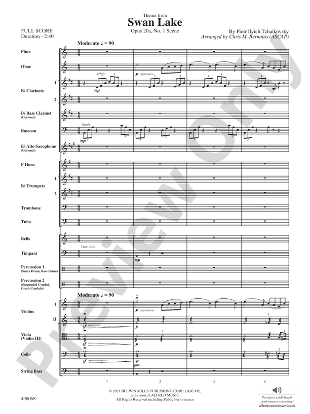 Theme from Swan Lake