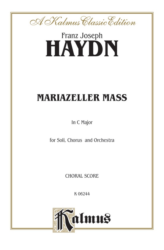 Mariazeller Mass in C Major