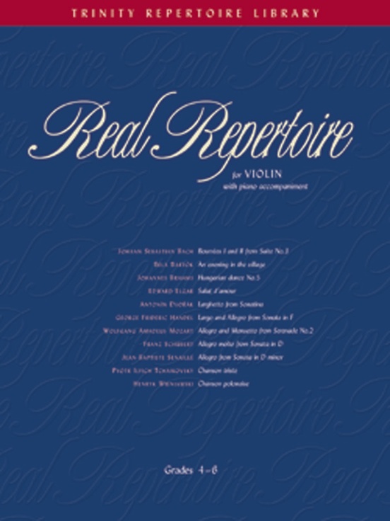 Real Repertoire for Violin