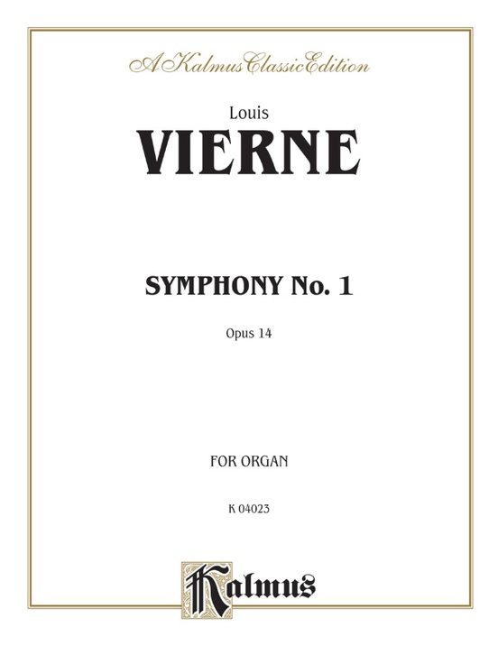 Symphony No. 1, Opus 14