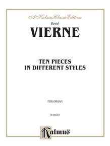 Ten Pieces in Different Styles for Organ (1st Suite)