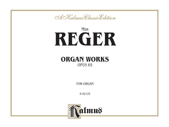 Organ Works, Opus 65