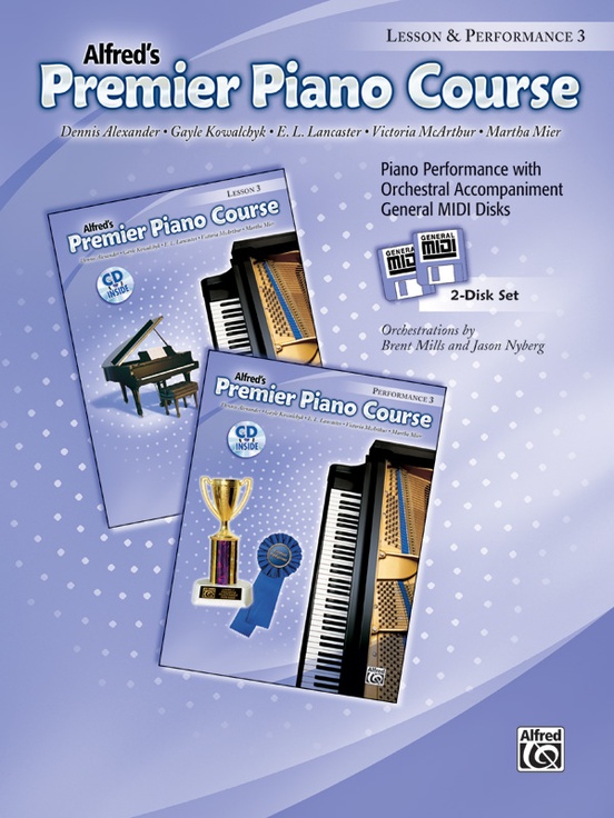 Premier Piano Course, GM Disk 3 for Lesson and Performance