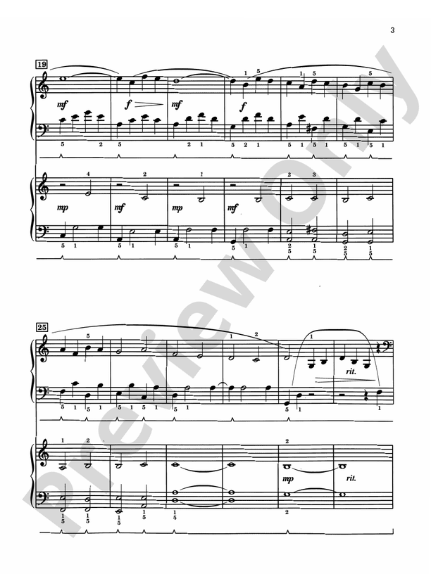 A Quiet Moment - Piano Duo (2 Pianos, 4 Hands)