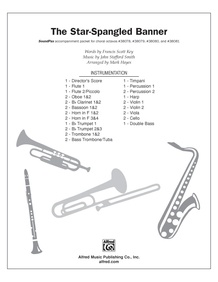 The Star-Spangled Banner: 1st & 2nd B-flat Clarinets