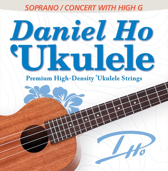 Daniel Ho Ukulele Premium High Density Ukulele Strings Soprano Concert With High G Daniel Ho