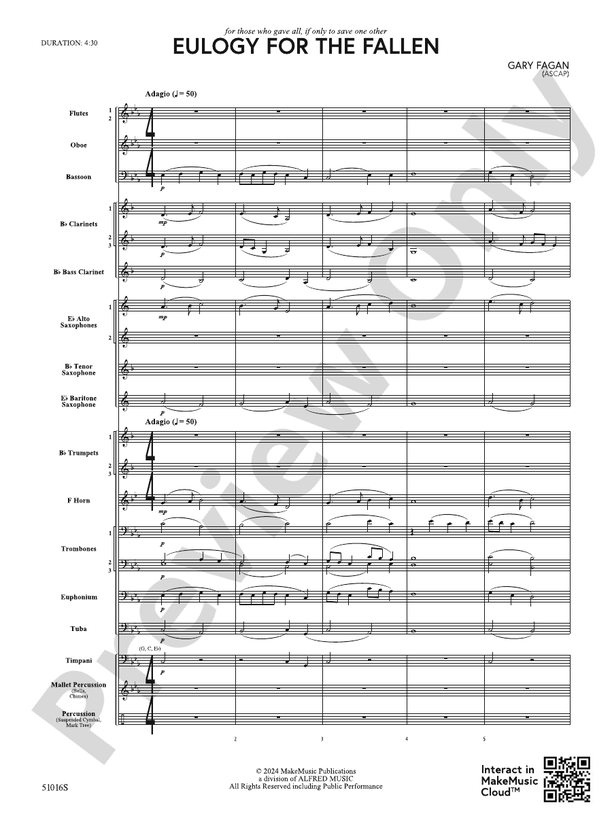 Eulogy for the Fallen