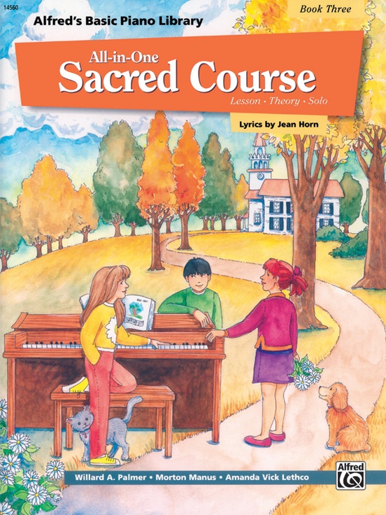 Alfred's Basic All-in-One Sacred Course, Book 3