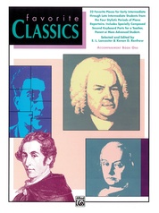 Favorite Classics: Accompaniment, Book 1
