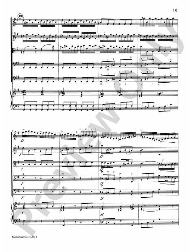 Brandenburg Concerto No. 3