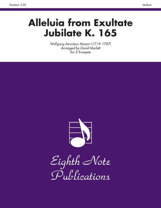 Alleluia (from Exultate Jubilate, K. 165)