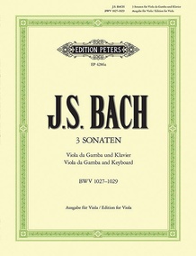 Sonatas for Viola da gamba & Harpsichord BWV 1027-1029 (Arr. for Viola & Piano)