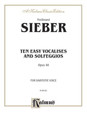 Ten Easy Vocalises and Solfeggios (Opus 48)