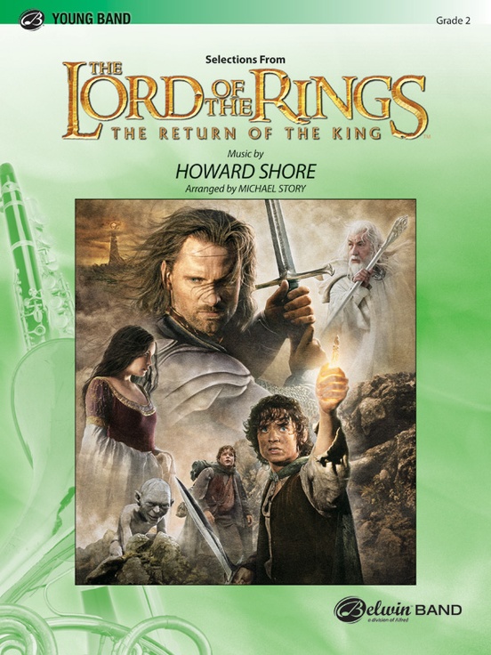 The Lord of the Rings: The Return of the King, Selections from: 2nd Percussion