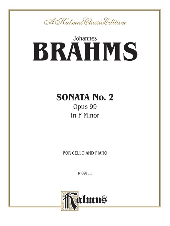 Sonata No. 2, Opus 99 in F Major