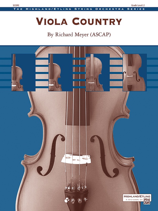 Viola Country: String Orchestra Conductor Score & Parts: Richard