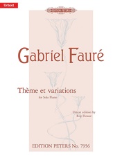 Barcarolles for Piano: Piano (Solo): Gabriel Fauré | Sheet Music