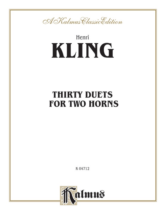 Kling: Thirty Duets