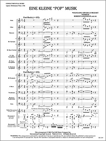 trimmen Vermaken Hertogin Eine Kleine "Pop" Musik: Concert Band Conductor Score & Parts | Alfred  Music: Wolfgang Amadeus Mozart