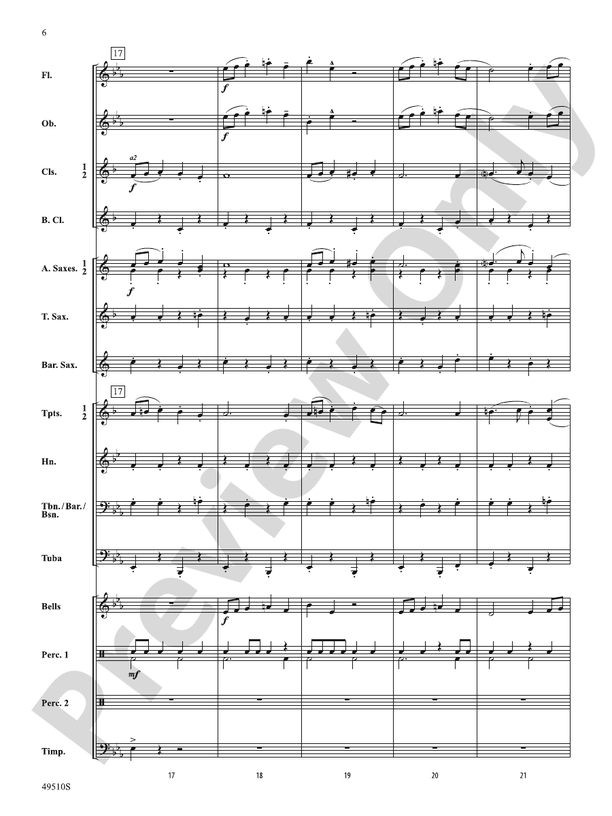 Spring March: Score: Concert Band Score - Digital Sheet
