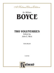 Boyce: Two Voluntaries (Ed. West)