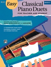 Easy Teacher-Student Piano Duets in Three Progressive Books, Book 1 ...