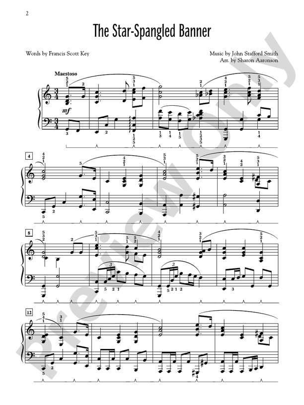 The Spirit of America: 5 Patriotic Songs of Faith, Hope and Courage Arranged for Late Intermediate to Early Advanced Pianists
