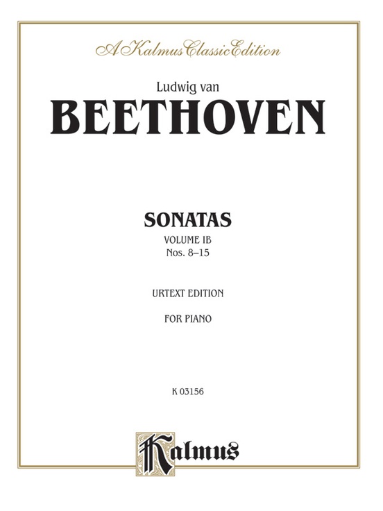 Sonatas, Volume IB, Nos. 8-15 (Urtext Edition)