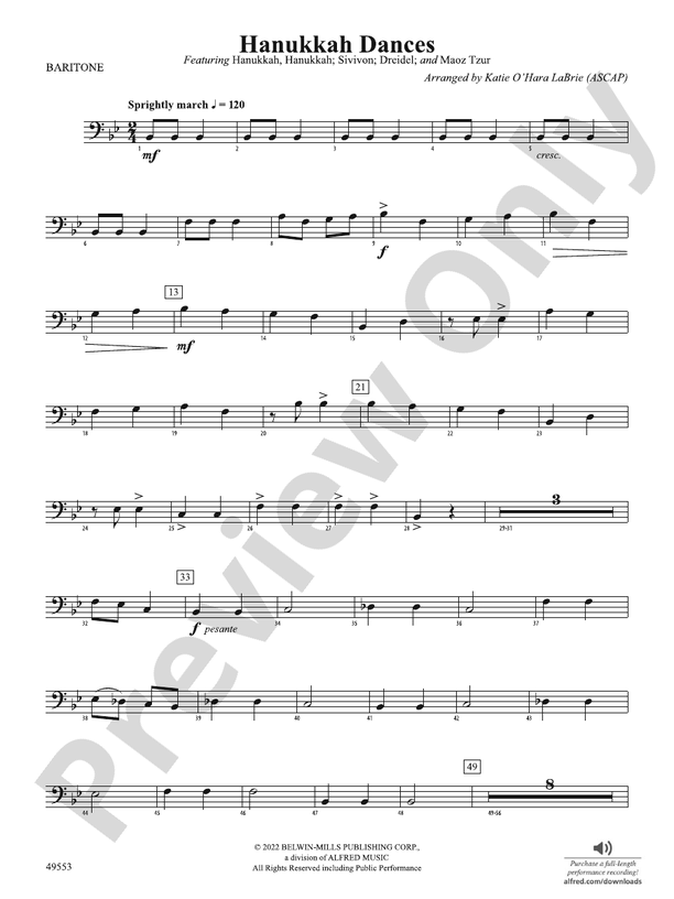 Hanukkah dances orchestra