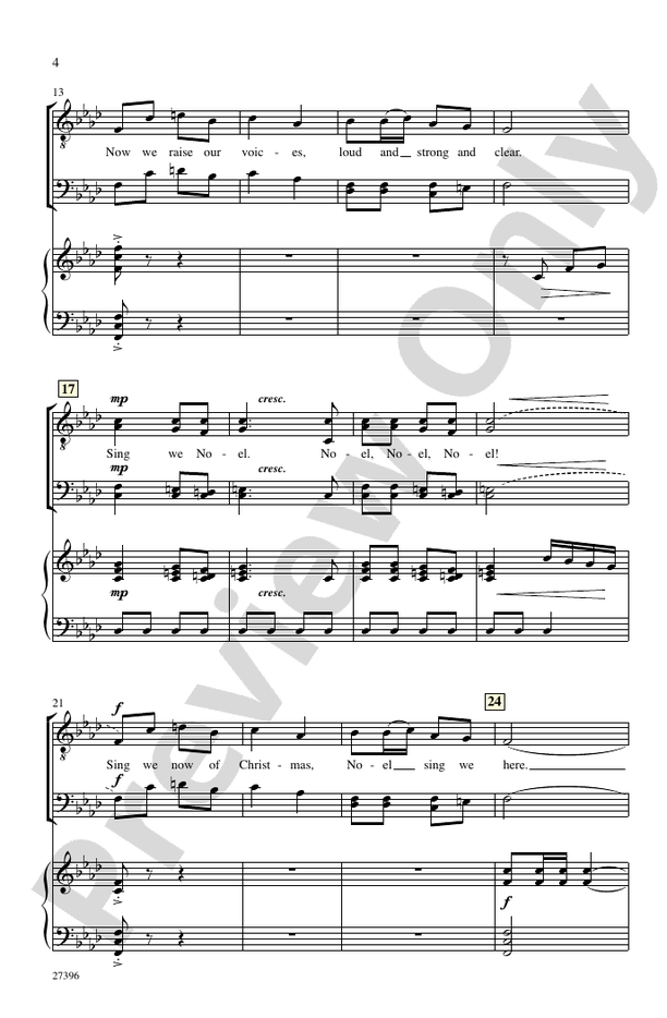 Sing We Now of Christmas (A Seasonal Fanfare)