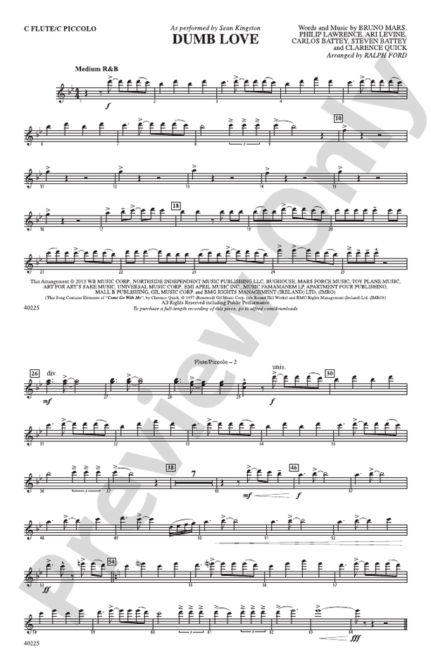 Dumb Love: Flute