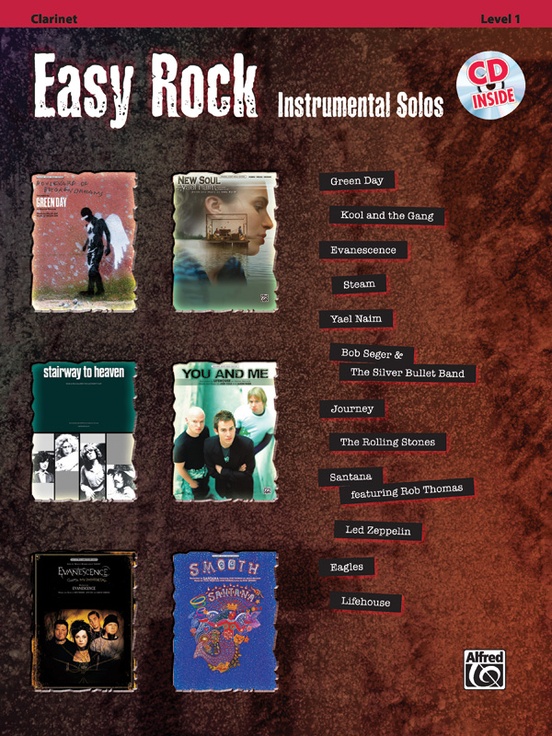 Easy Rock Instrumental Solos, Level 1