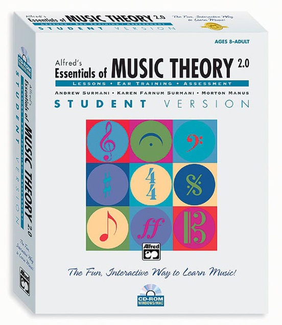 Alfred's Essentials of Music Theory: Software, Version 2.0 CD-ROM Student Version, Volume 1