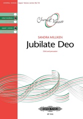 Jubilate Deo for SSAA Choir and Percussion