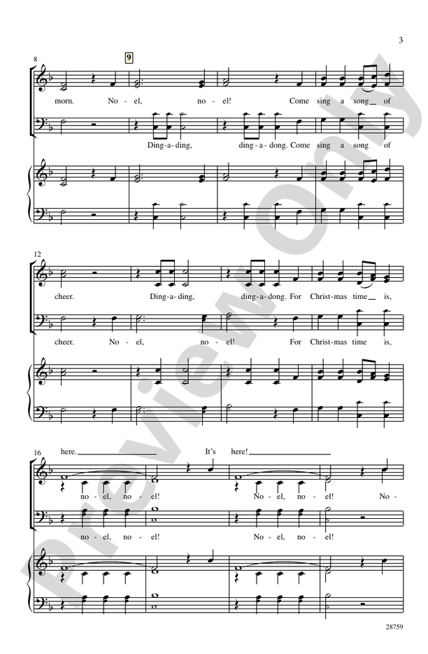 NOEL JAZZ Sheet music for Piano (A Capella) Easy