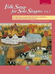 Folk Songs for Solo Singers, Vol. 2