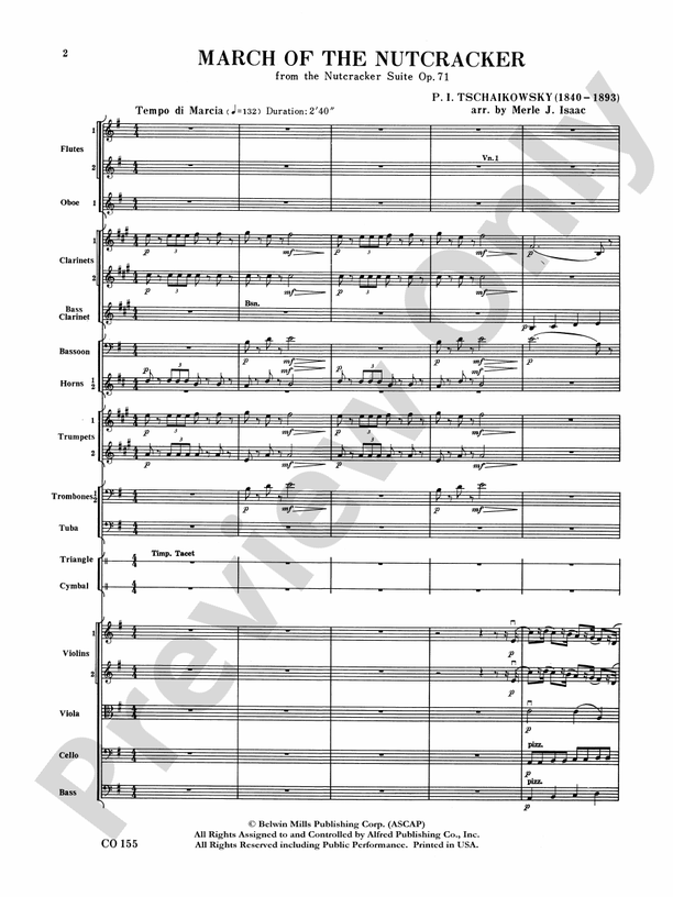 Nutcracker Ballet, Set II ("March of the Nutcracker" and "Trepak