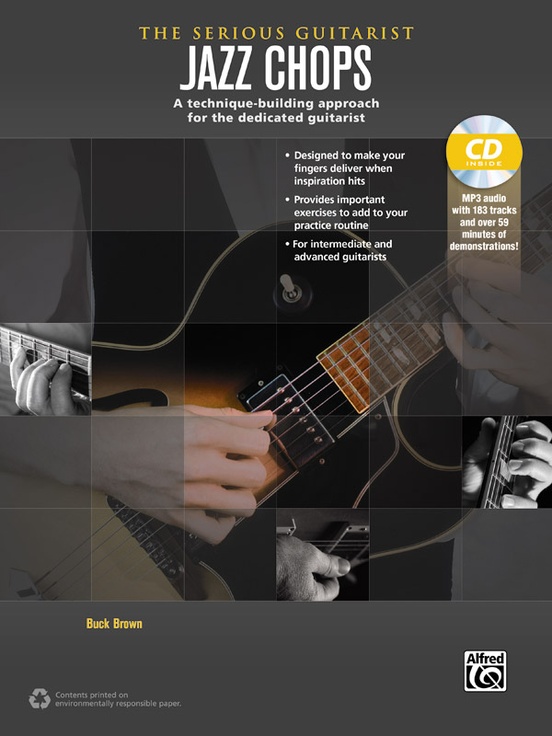 The Serious Guitarist: Jazz Chops: Guitar Book & MP3 CD