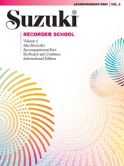 Suzuki Recorder School (Alto Recorder) Accompaniment, Volume 1 (International)