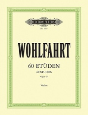 60 Studies Op. 45 for Violin