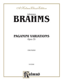 Brahms: Paganini Variations (Complete): Paganini Variation I