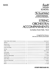 String Orchestra Accompaniments to Solos from Volumes 1 & 2