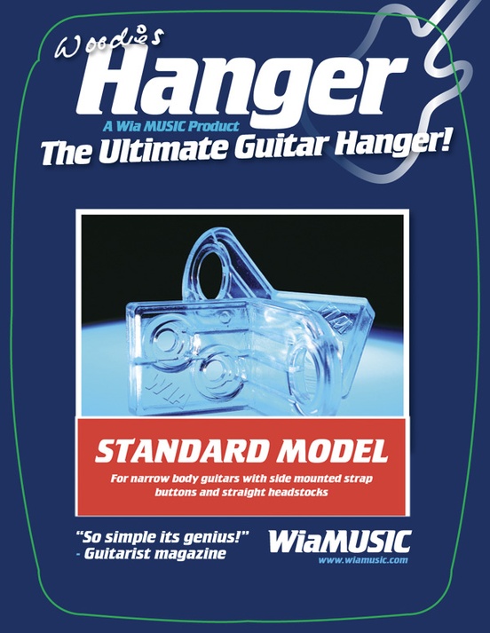 Woodies Guitar Hanger SM01 Standard Model