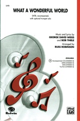 What a Wonderful World: 2-Part Choral Octavo: George David Weiss