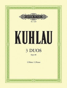 3 Duos for Flutes Op. 80