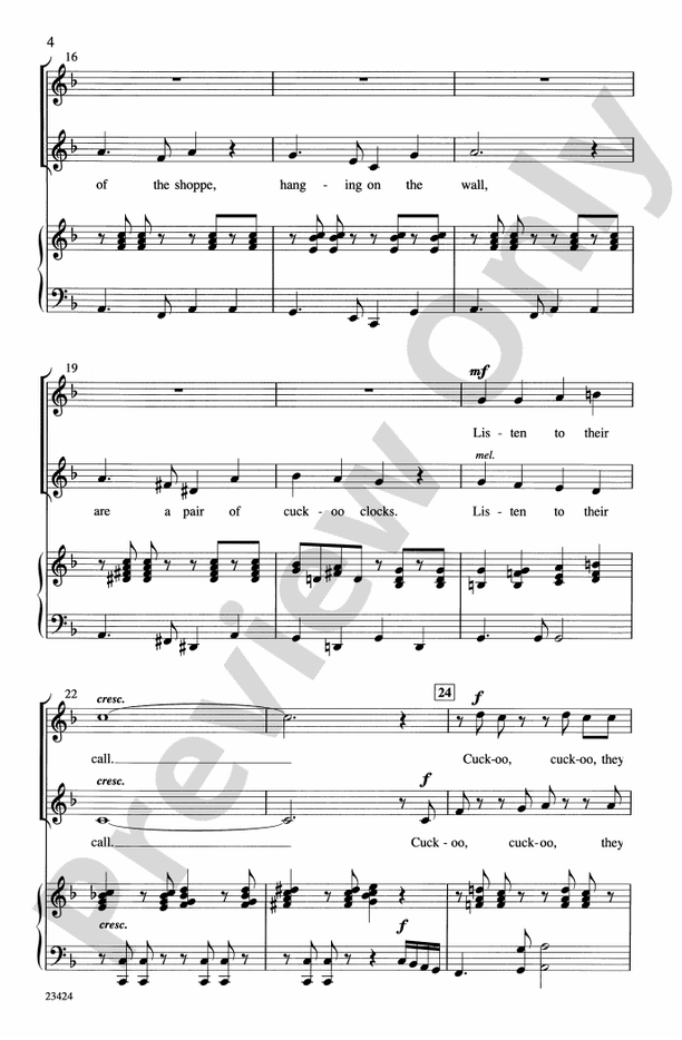 The Cuckoo Clock Duet