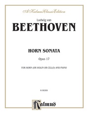 Horn Sonata, Opus 17