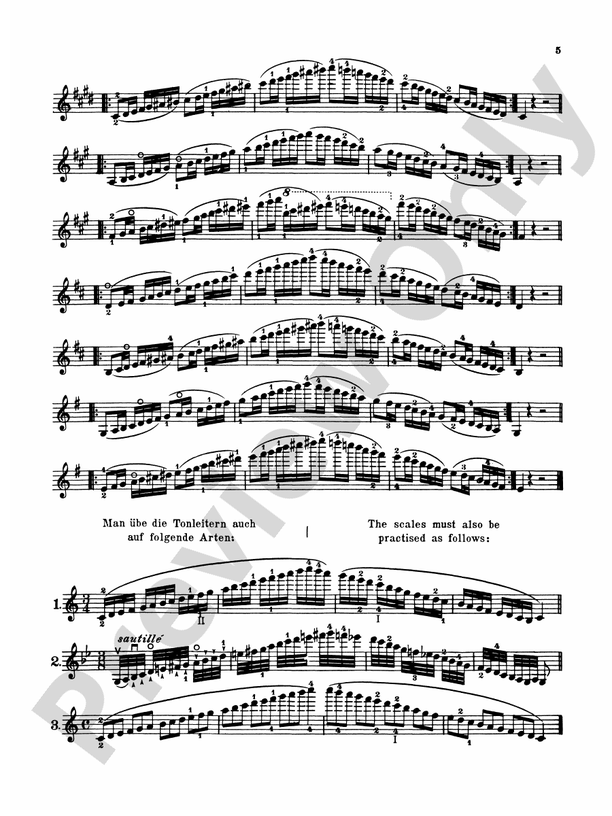 Sevcík: School of Violin Technics, Op. 1, Volume III: Violin Book 