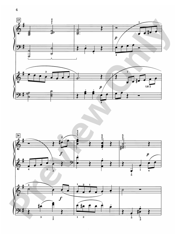 Flirtatious! - Piano Duo (2 Pianos, 4 Hands)