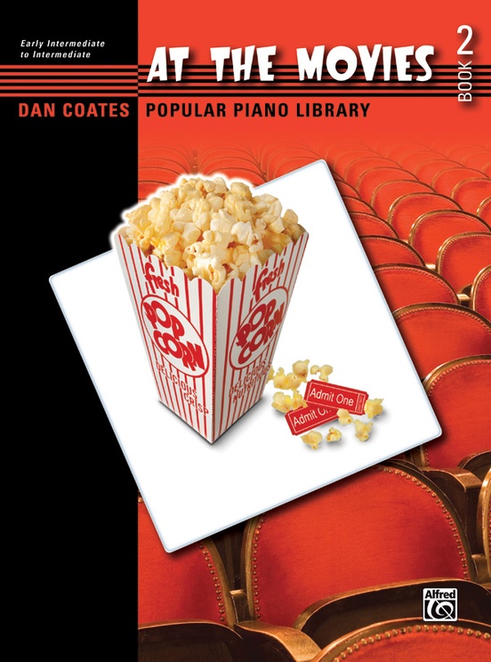 Dan Coates Popular Piano Library: At the Movies, Book 2